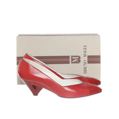 Pumps (Red) from Bruno Magli Leather