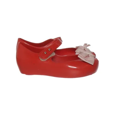 Ballet flats (Red, Beige) from Mini Melissa Polyurethane