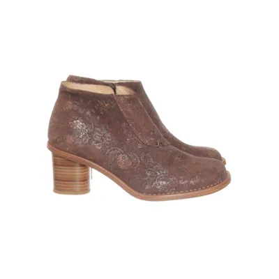 Heeled boots (Brown) from Neosens Leather