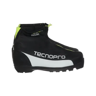 Langlaufschoenen (Zwart, Wit, Geel) van Tecnopro Imitatieleer