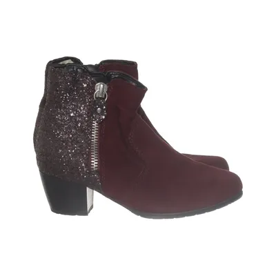 Laarzen met hak (Rood) van Line