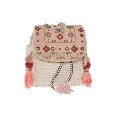 Backpack (Beige, Multicolored) from Parfois