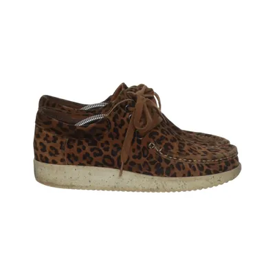 Bootschoenen (Bruin, Meerkleurig) van Nature Leer