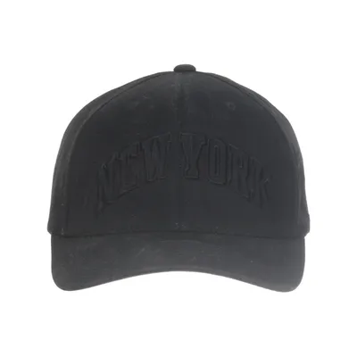 Casquette de baseball (Noir) de Mitchell & Ness Acrylique, Élasthane, Laine