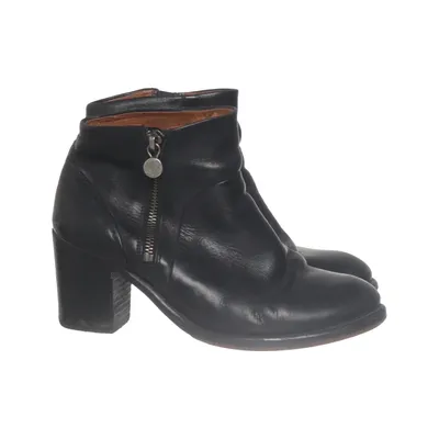 Heeled boots (Black) from Esther Leather