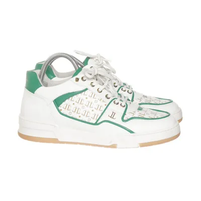 Sneakers (White, Green, Gold) from Leandro Lopes