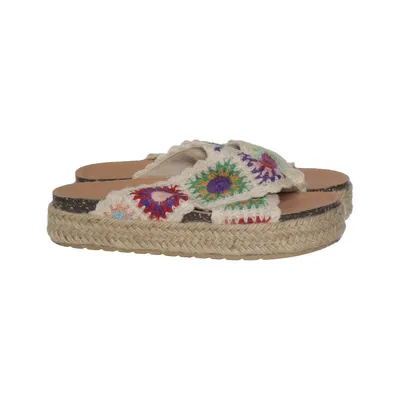 Espadrilles (Beige, Multicolore) de C'M Paris