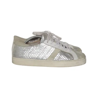 Sneakers (Sølv, Hvid) fra Date Læder