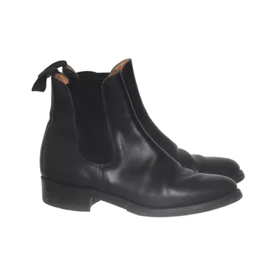 Chelsea boots (Zwart) van Sanders Leer