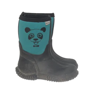 Rubber boots (Black, Turquoise) from Vincent