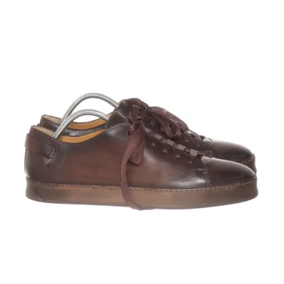 Sneakers (Brown) from Santoni Leather