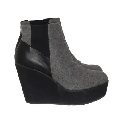 Chaussure compensées (Gris, Noir) de Shelly London Polyuréthane