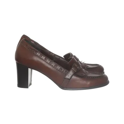 Loafers (Brown) from Janet D. Leather
