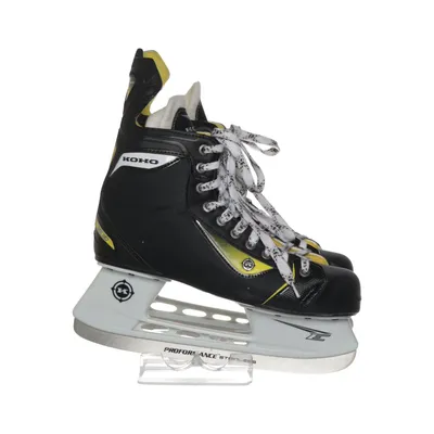Patins à glace (Noir, Jaune) de Koho