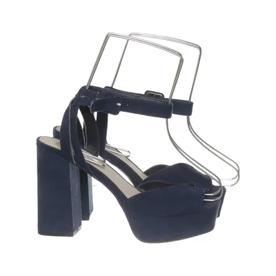 Højhælede sandaler (Blå) fra NLY Shoes