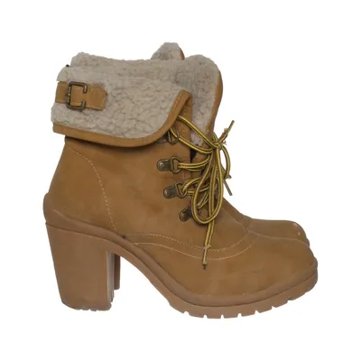 Bottes à talons (Marron) de Vox