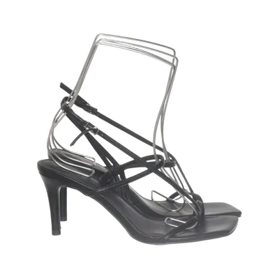 High heel sandals (Black) from NA-KD Polyurethane