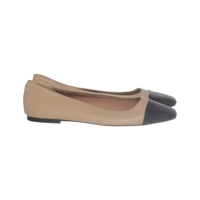 Ballet flats (Beige, Black) from ASOS Design Polyurethane
