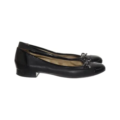 Ballerina's (Zwart) van Geox Leer
