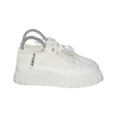 Chaussures en toile (Blanc) de Amour