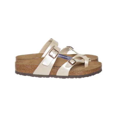 Sandals (Silver) from Birkenstock Leather