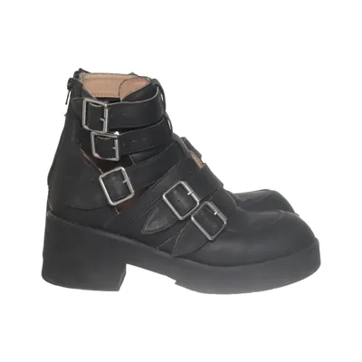 Støvletter (Sort) fra Jeffrey Campbell Læder
