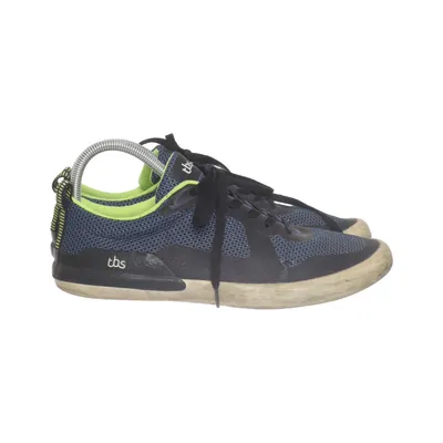 Canvas shoes (Blue, Yellow, Black) from Tbs