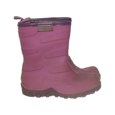 Lage regenlaarzen (Lila) van Jonathan Polyester, Wol