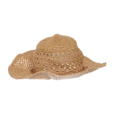 Stråhatt (Brun)