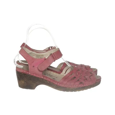 Clogs (Red) from Emma Leather