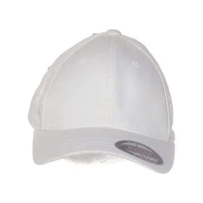 Baseball cap (White) from Yupoong Cotton, Elastane, Polyester