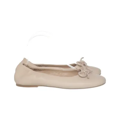 Ballerinasko (Beige) fra Saks Fifth Avenue Læder