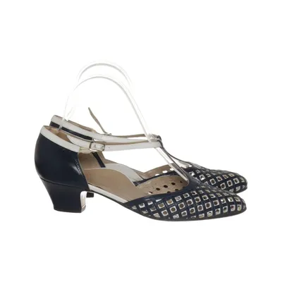 Dancing shoes (Blue, White) from Alexandria Leather
