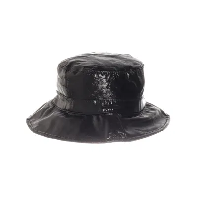 Bucket hat (Zwart) Polyurethaan