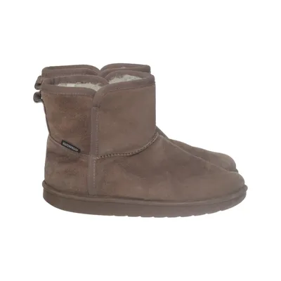 Ankle boots (Brown) from Linear