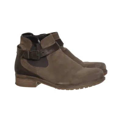 Ankle boots (Brown) from Luftpolster Leather