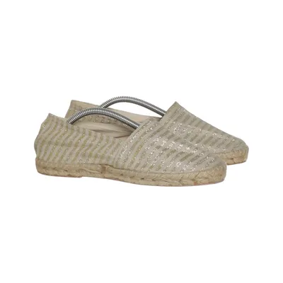 Espadrilles (Beige, Gold) von Artisanat Francais Baumwolle