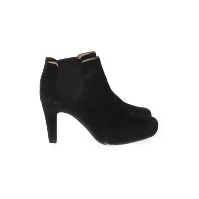 Heeled boots (Black) from Unisa