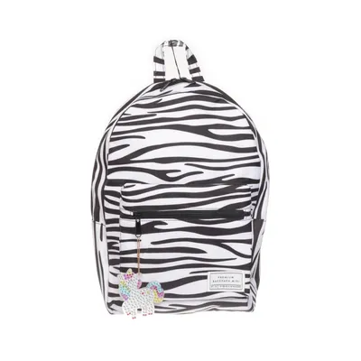 Backpack (Black, White) from Lager 157 Denim Makers