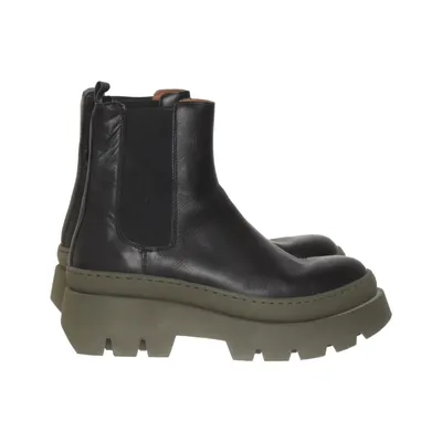 Chelsea boots (Zwart, Groen) van Ovyé Leer