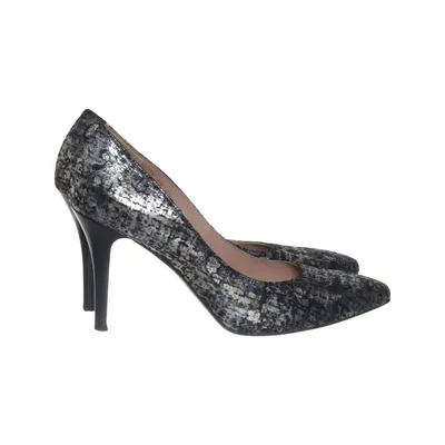 Pumps (Black, Silver, Multicolored) from Anis Leather