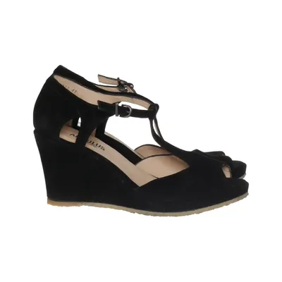 Chaussure compensées (Noir) de Angulus Cuir