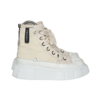 Laced boots (Beige, White) from Inuikii Leather