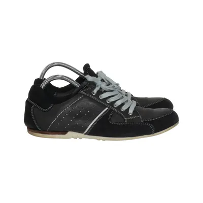 Trainers (Black, Gray) from Peperoni Denim Leather
