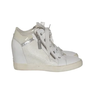Baskets (Blanc) de DLSport Cuir