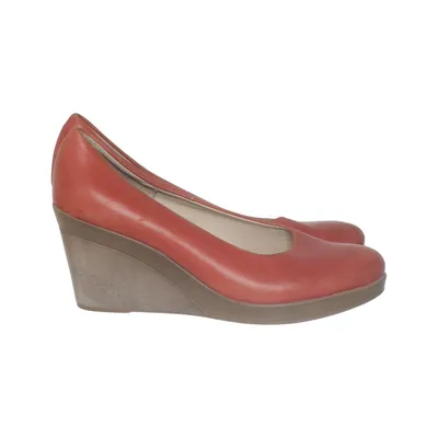 Chaussure compensées (Rouge) de Harpers Cuir