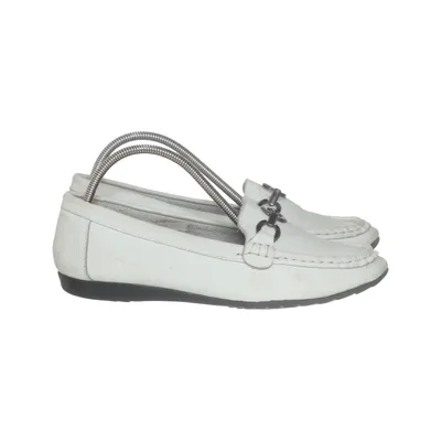 Loafers (White) from Firence Leather