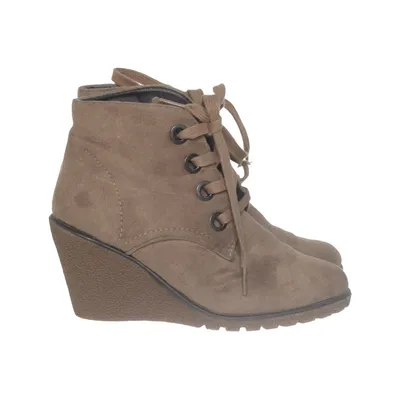 Veterlaarzen (Bruin) van Spicy Polyester