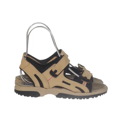Sandals (Beige, Black, Orange) from Agaxy Polyurethane