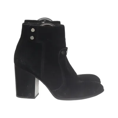 Heeled boots (Black) from Lulu Leather